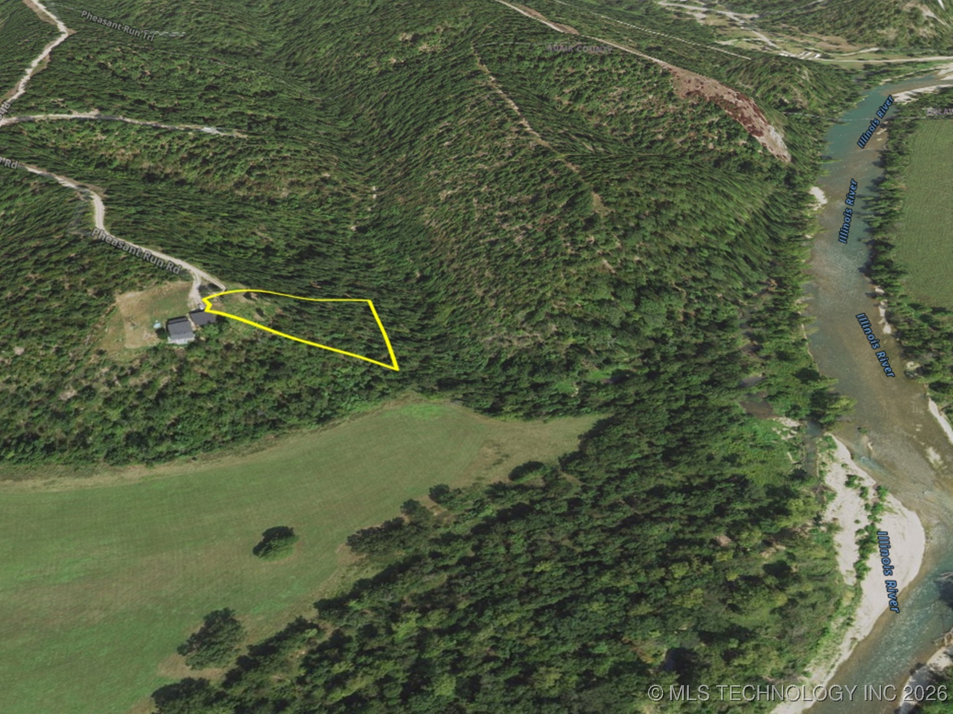 1229 Pheasant Run Road Kansas OK 74347