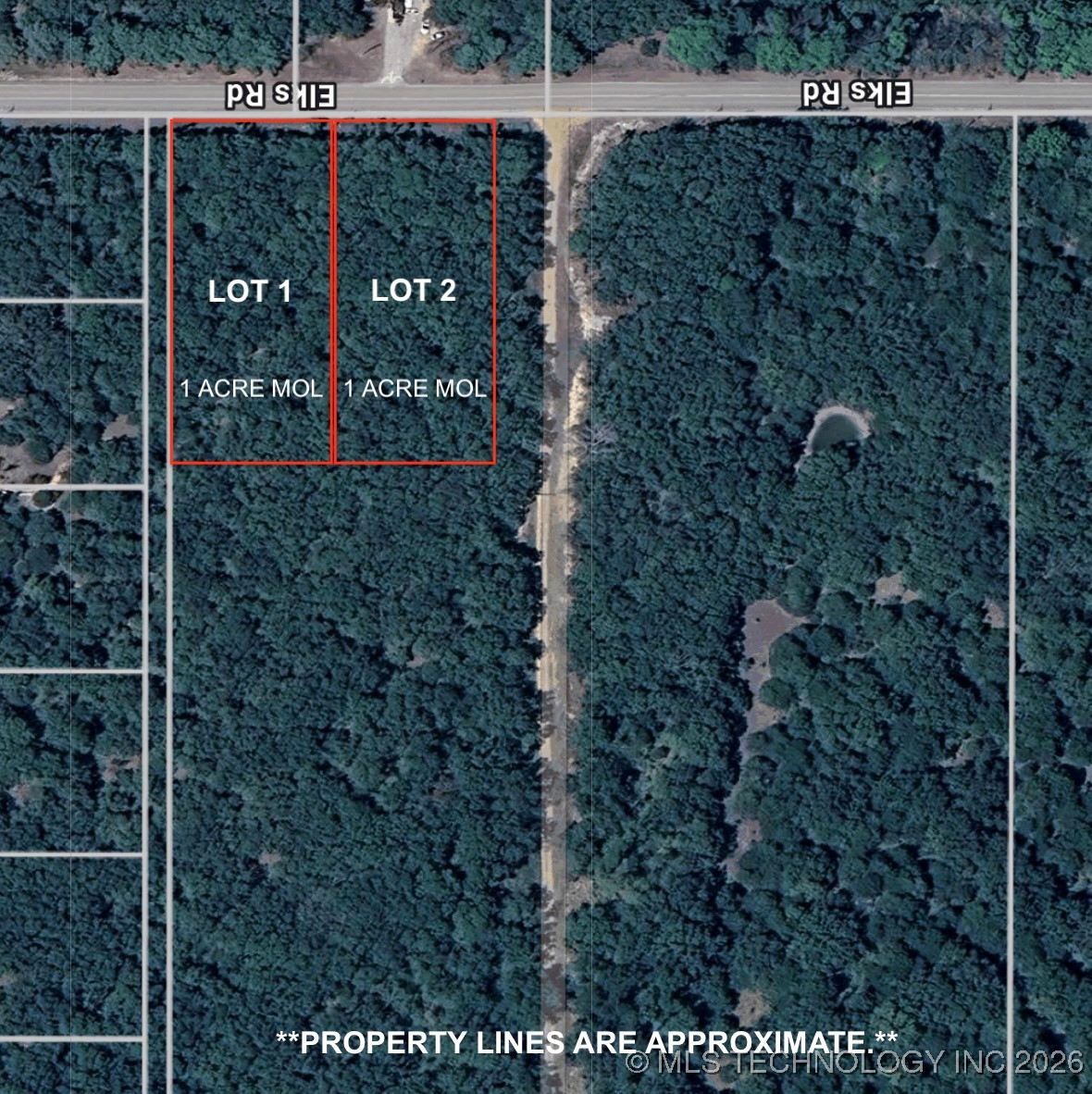 0 Elks Road Tishomingo OK 73460