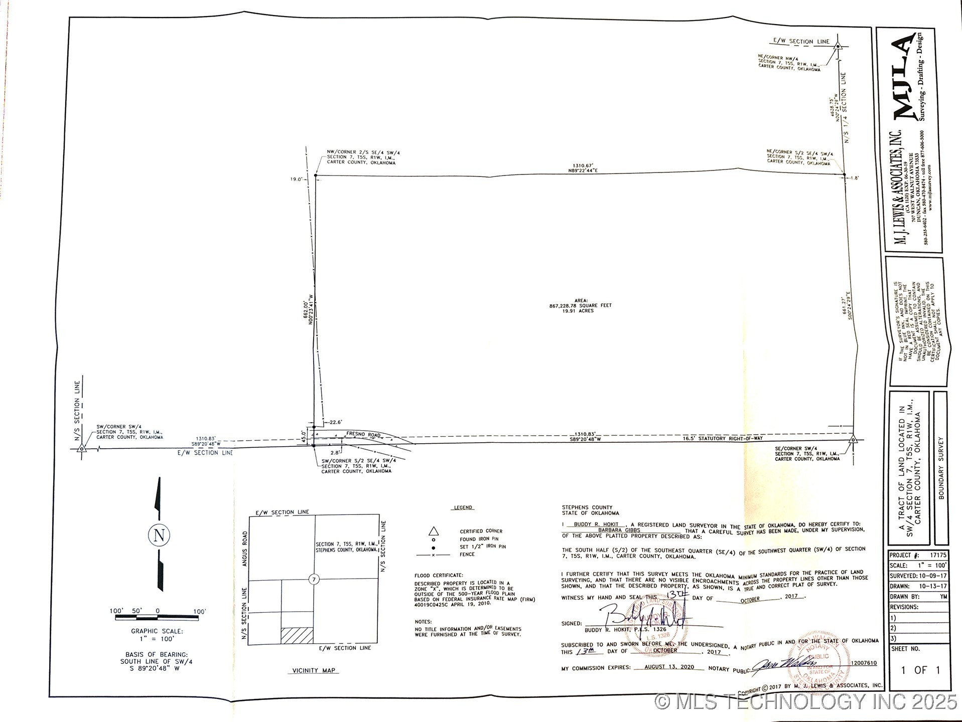 Fresno Road Wilson OK 73463