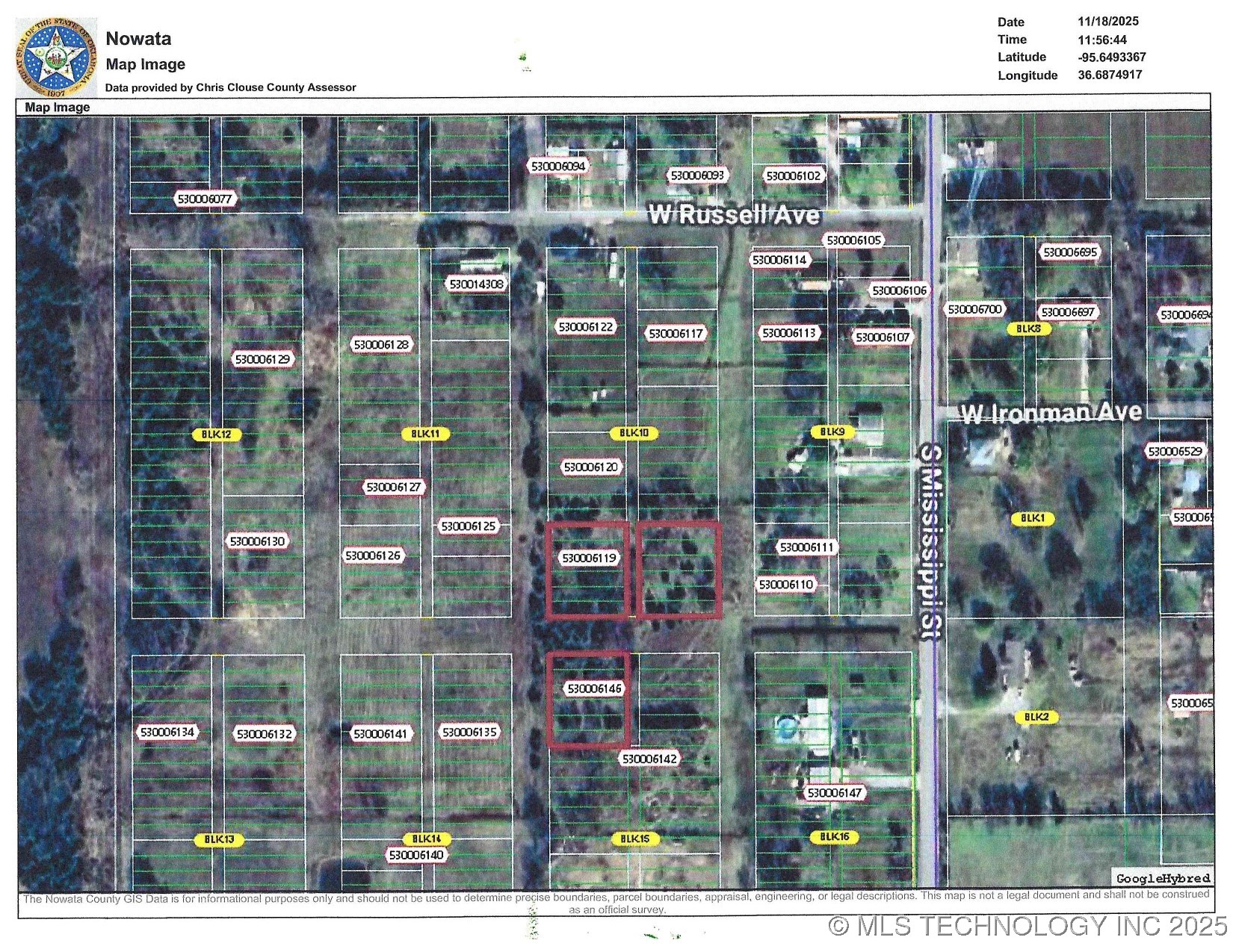 S Taylor Street Nowata OK 74048