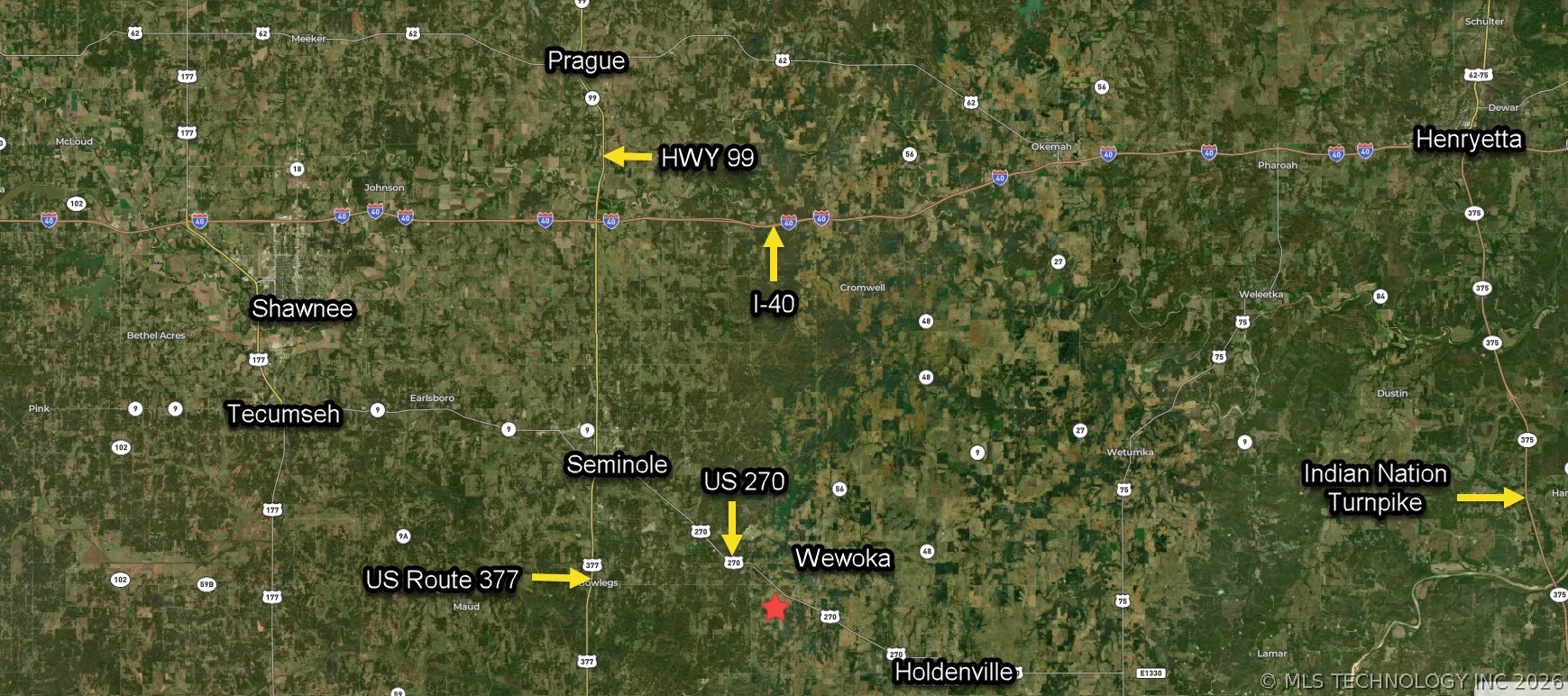 3 N 364 Road Wewoka OK 74884