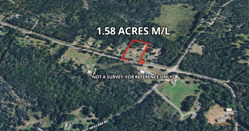 30812 S 550 Road Cookson OK 74427