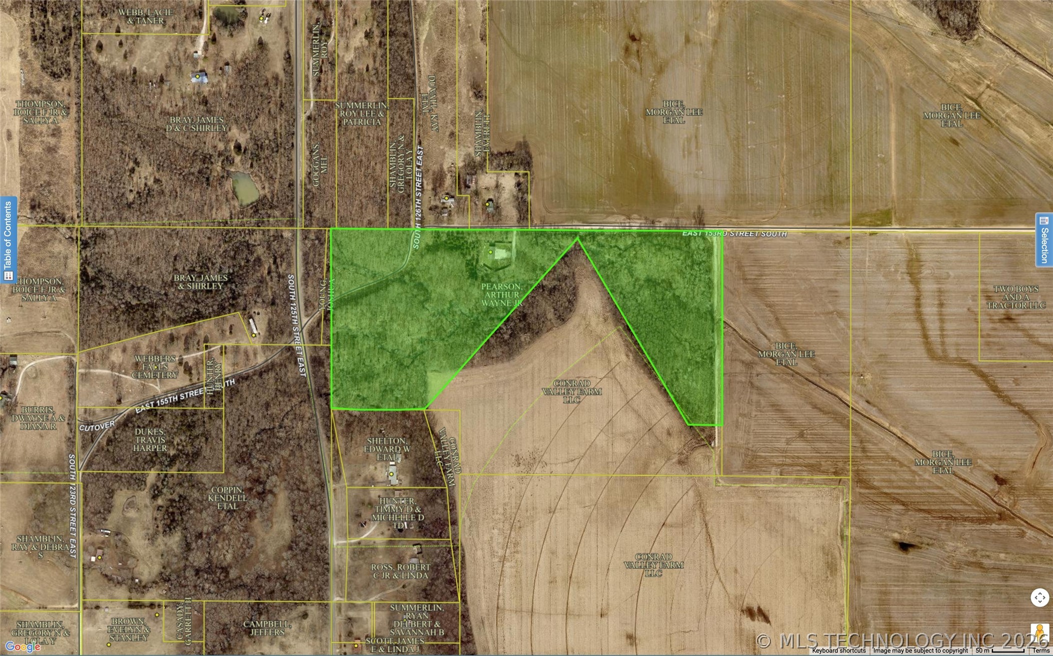 12701 E 153rd Street S Webbers Falls OK 74435