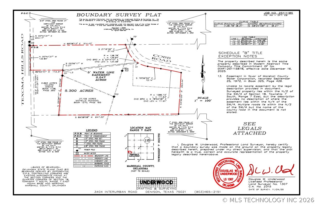 Texoma Hills Road Kingston OK 73439