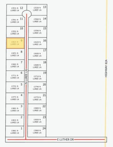 13621 N Luree Lane Tahlequah OK 74464