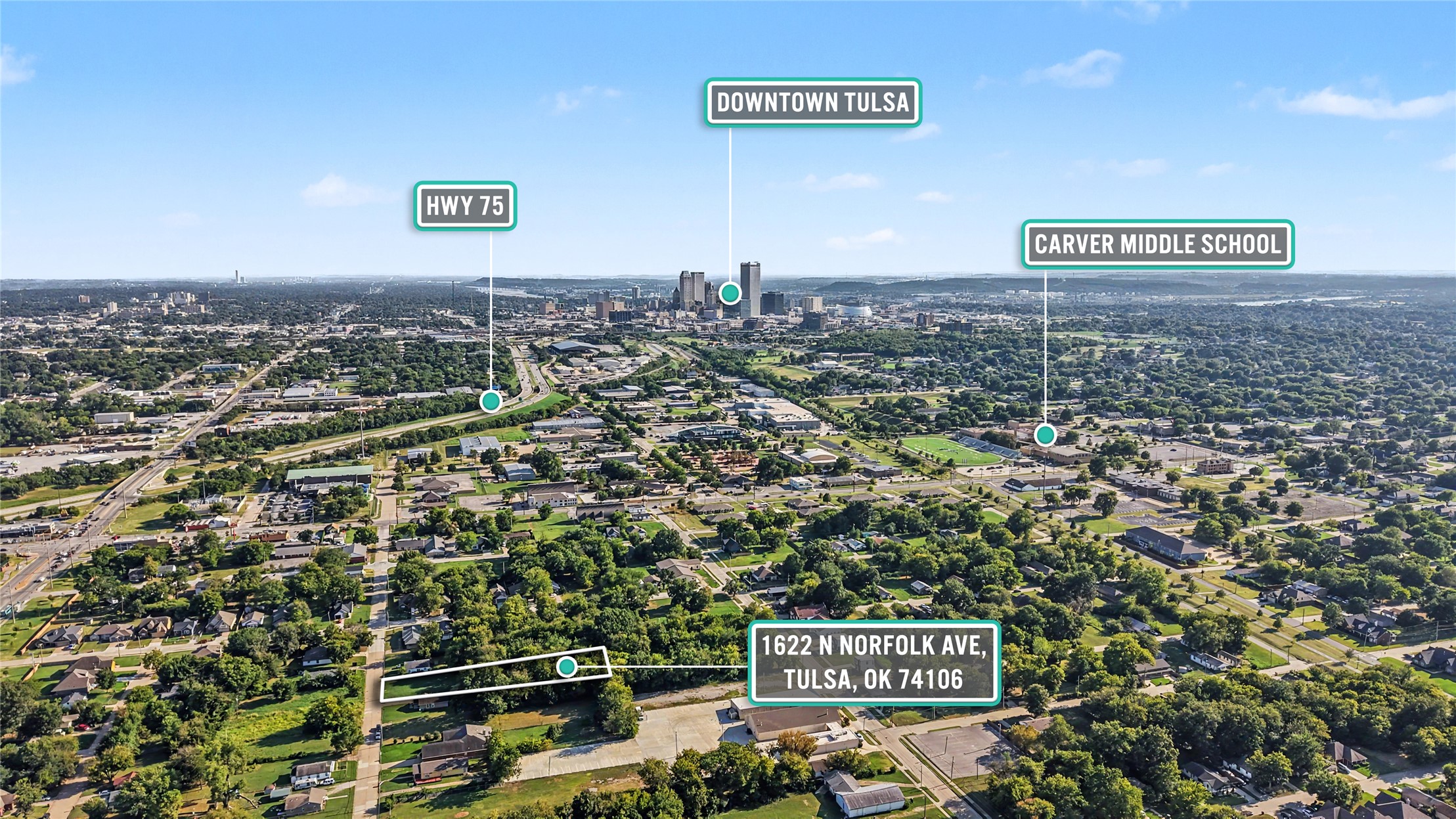 1622 N Norfolk Avenue Tulsa OK 74106