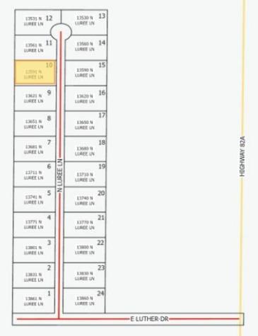 13591 N Luree Lane Tahlequah OK 74464