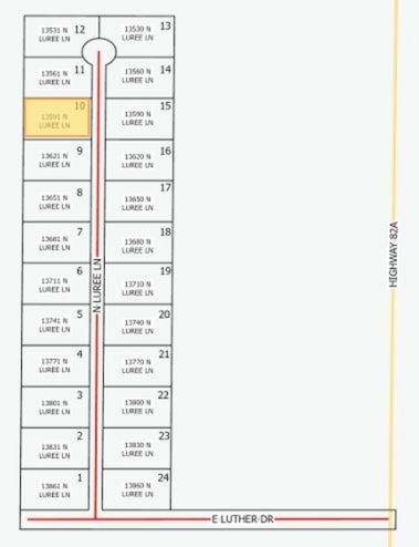 13591 N Luree Lane Tahlequah OK 74464