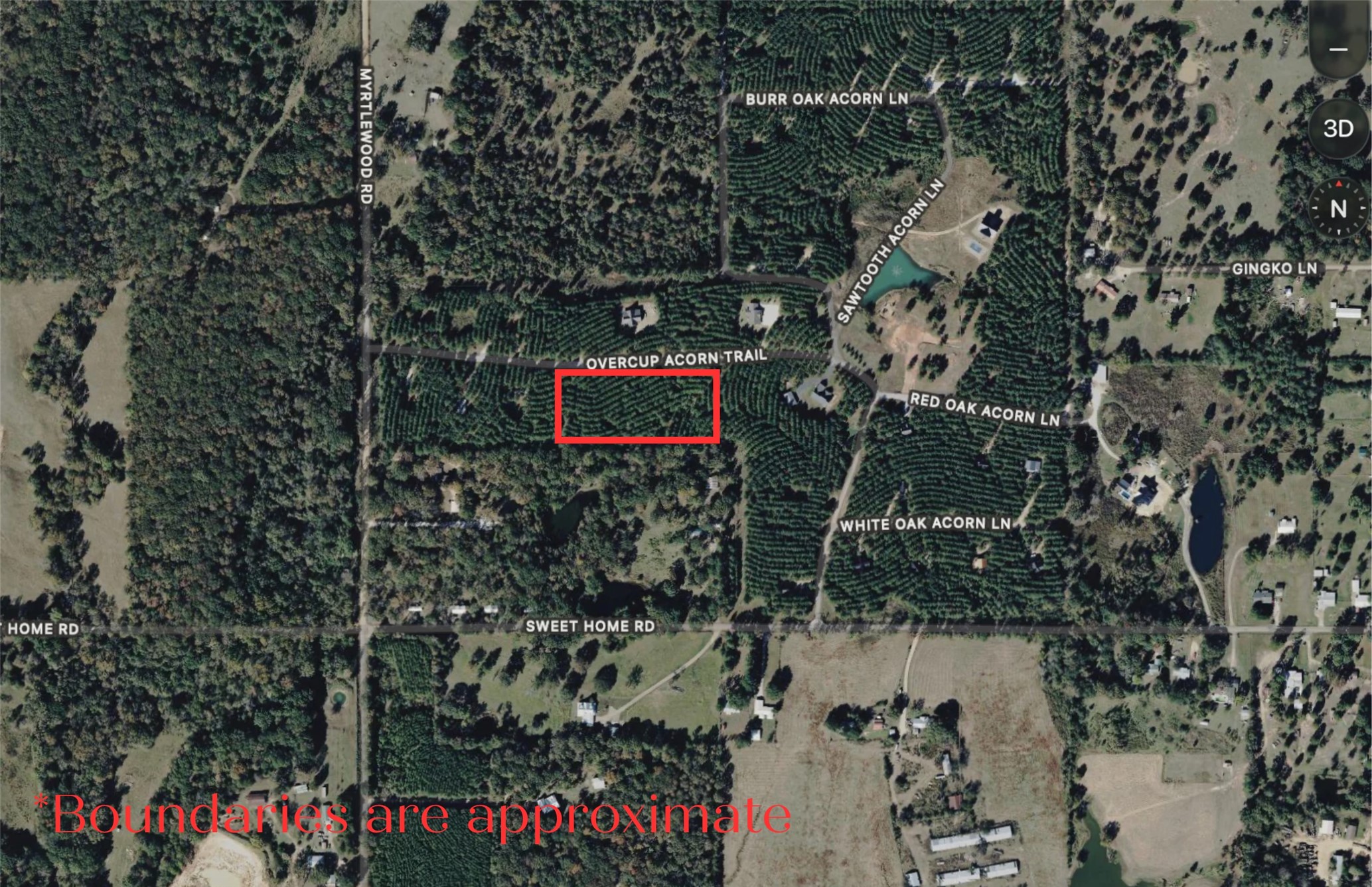Overcup Acorn Trail Broken Bow OK 74728
