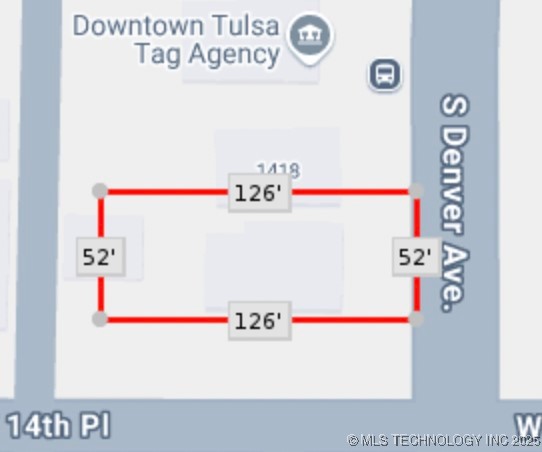 1422 S Denver Avenue Tulsa OK 74119