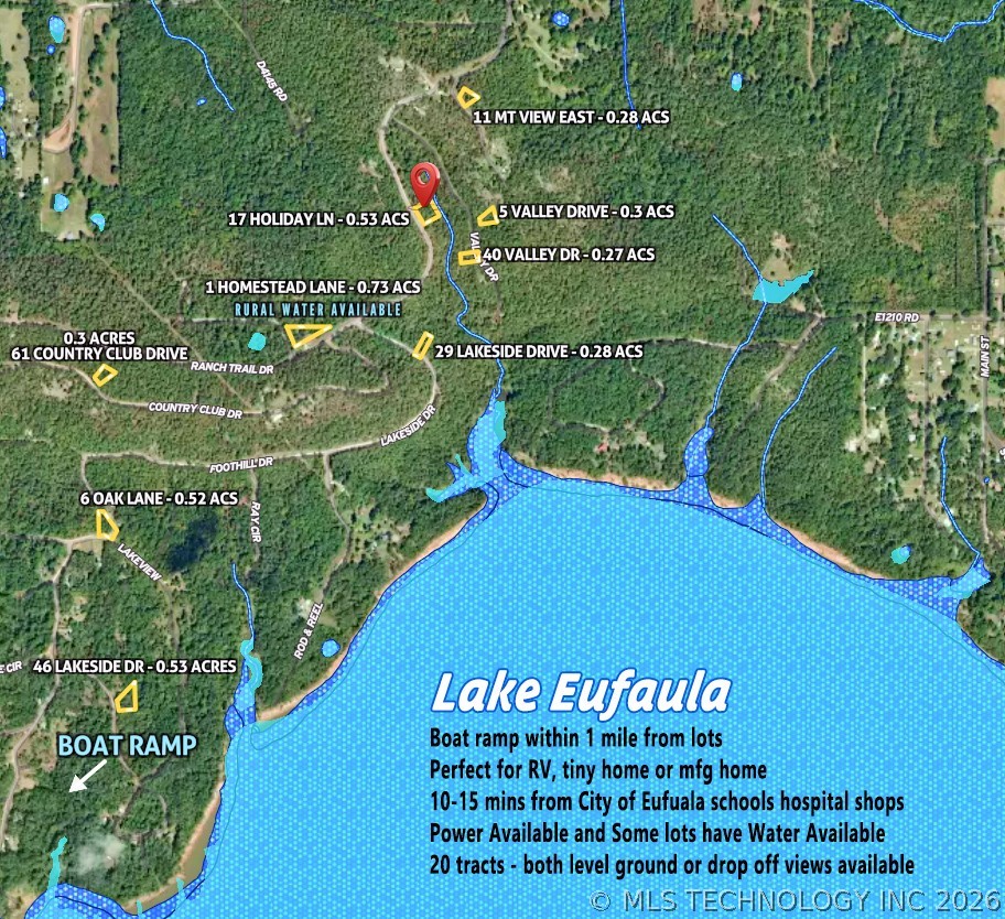 17 Holiday Lane Eufaula OK 74432