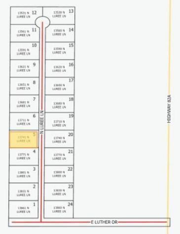 13741 N Luree Lane Tahlequah OK 74464