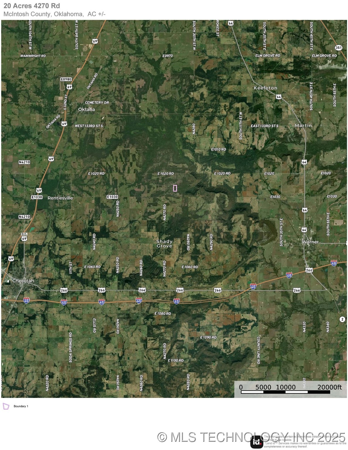 S 4270 Road Checotah OK 74426