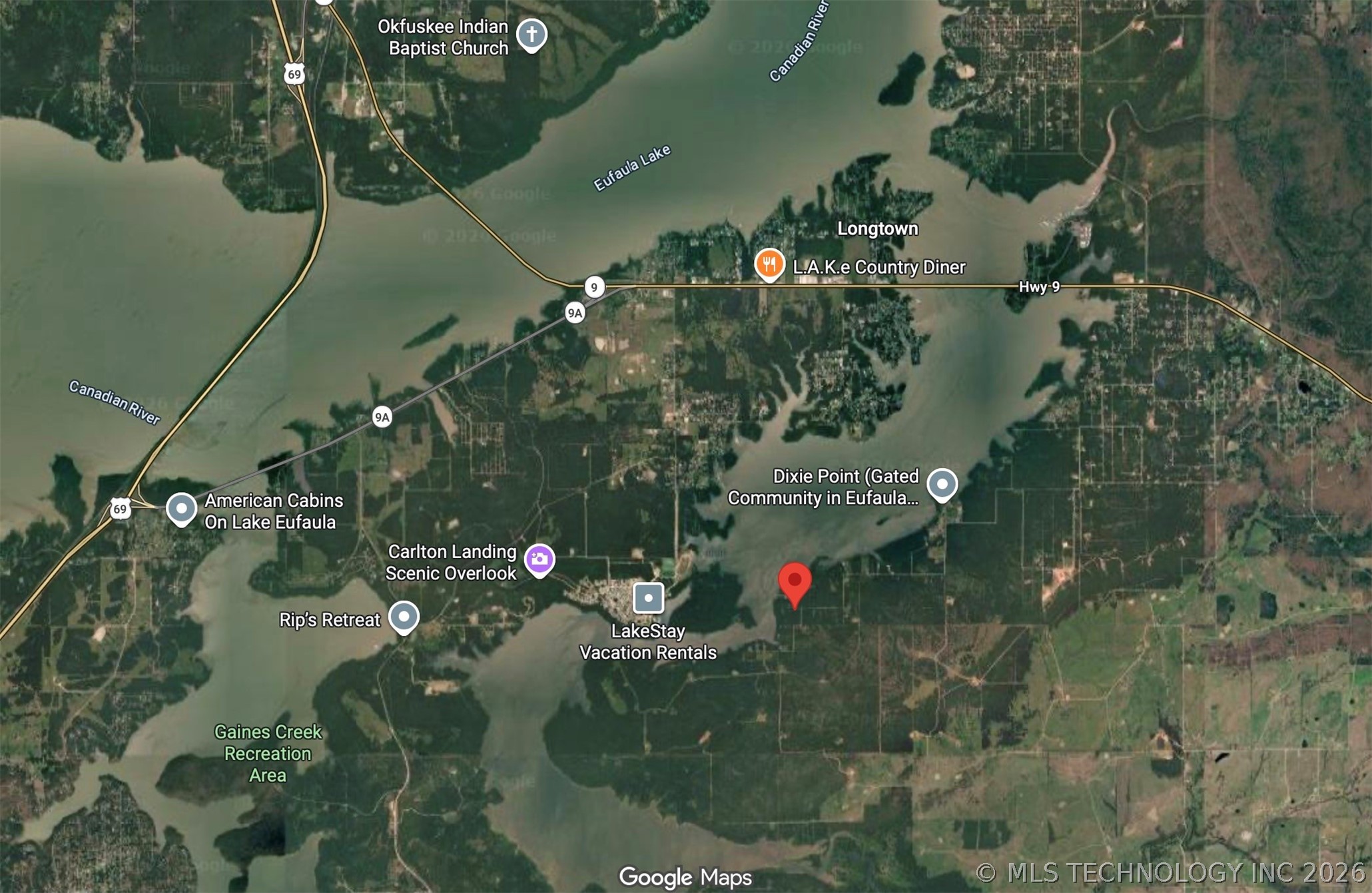 20 Lakeside Eufaula OK 74432