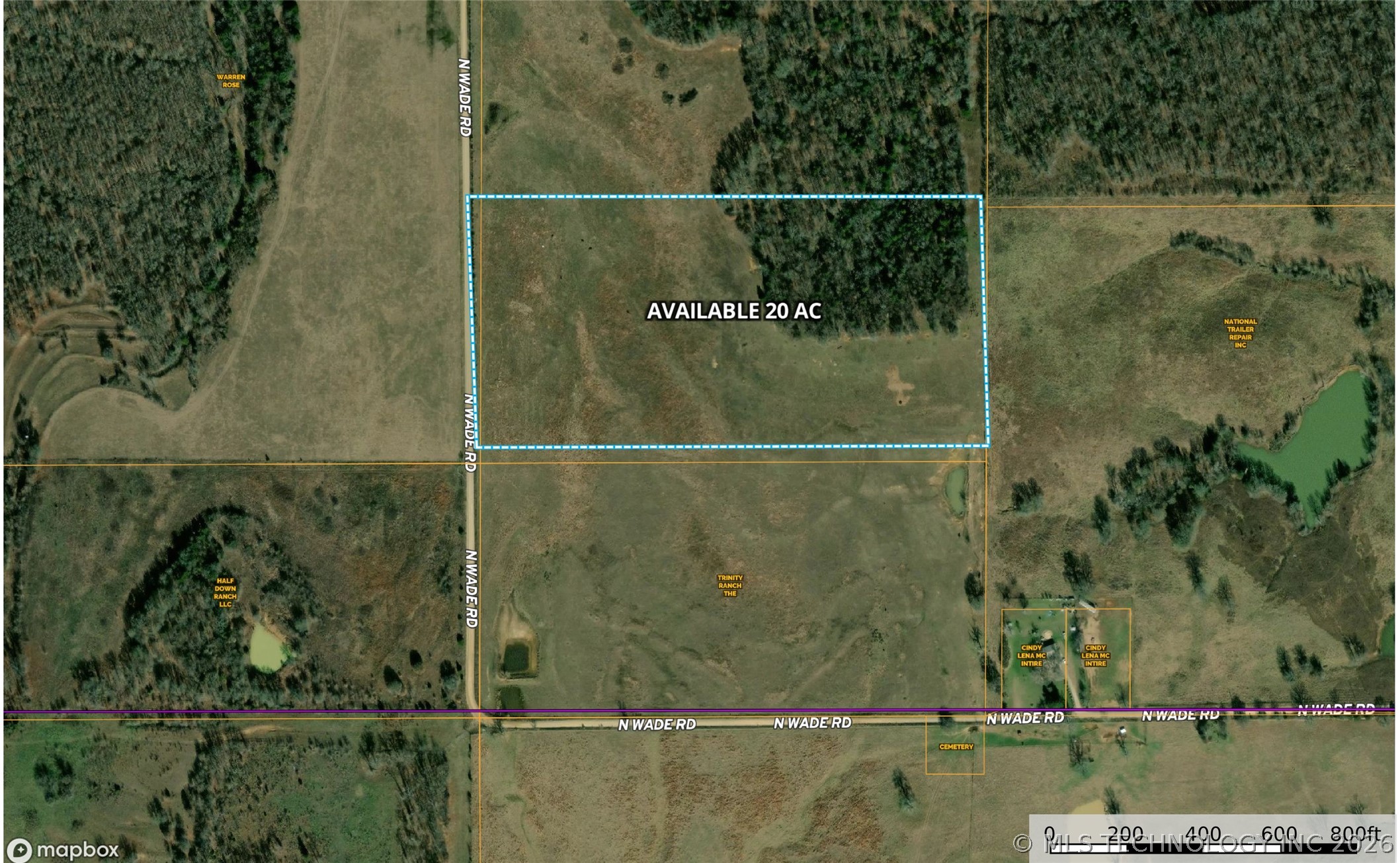 002 N Wade Road Bennington OK 74723