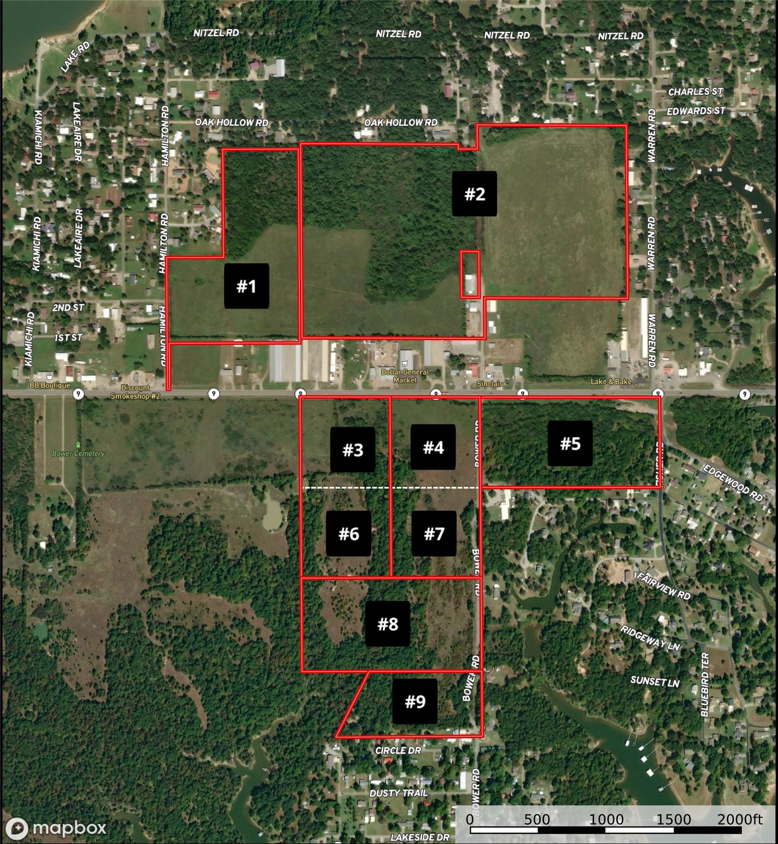 8 E Bower Eufaula OK 74432
