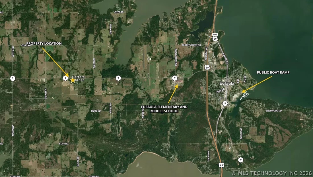 412744 Highway 9 Eufaula OK 74432