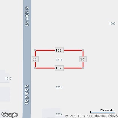 1214 S 23rd Street Muskogee OK 74401