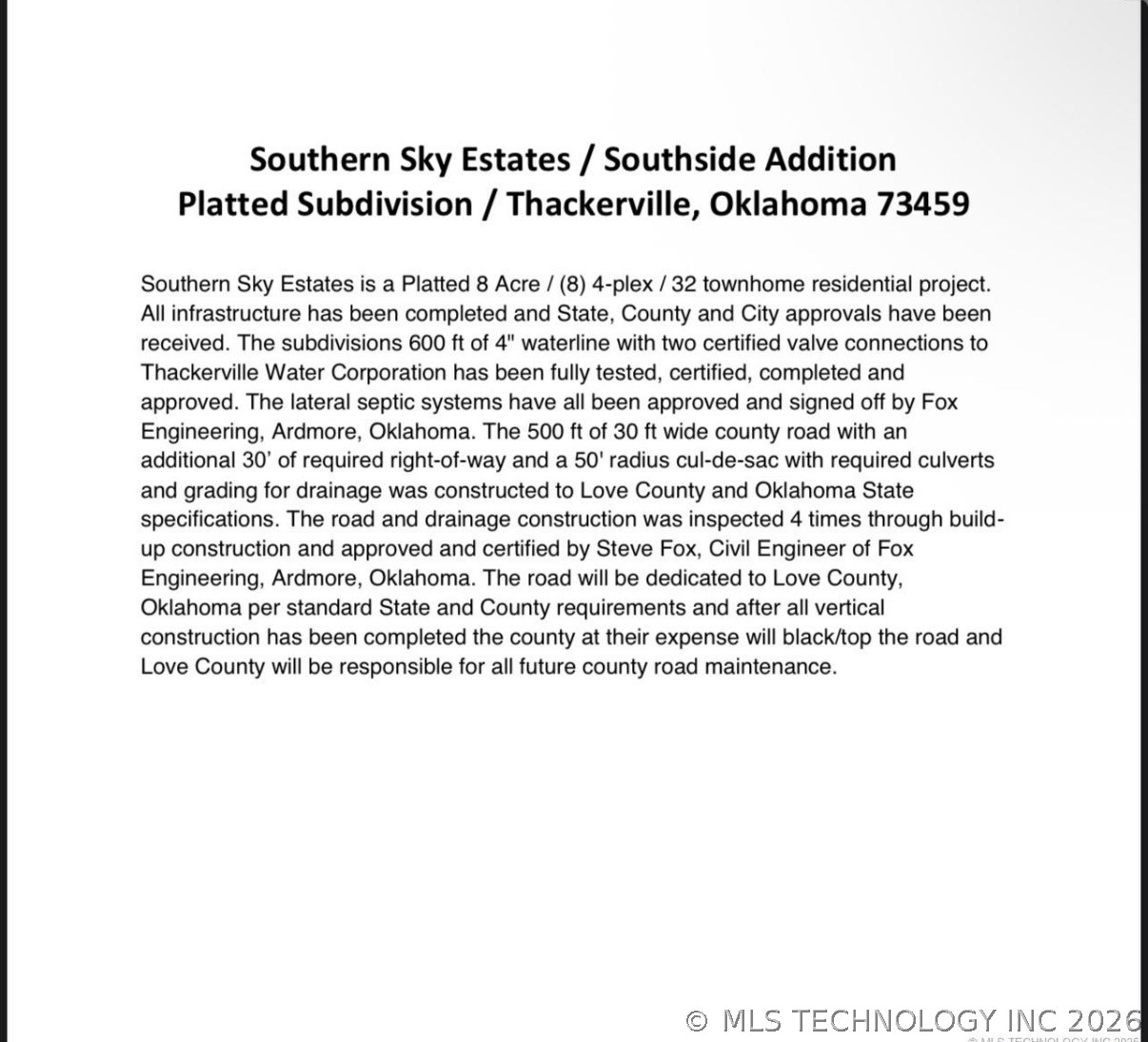 Sandpiper Thackerville OK 73459