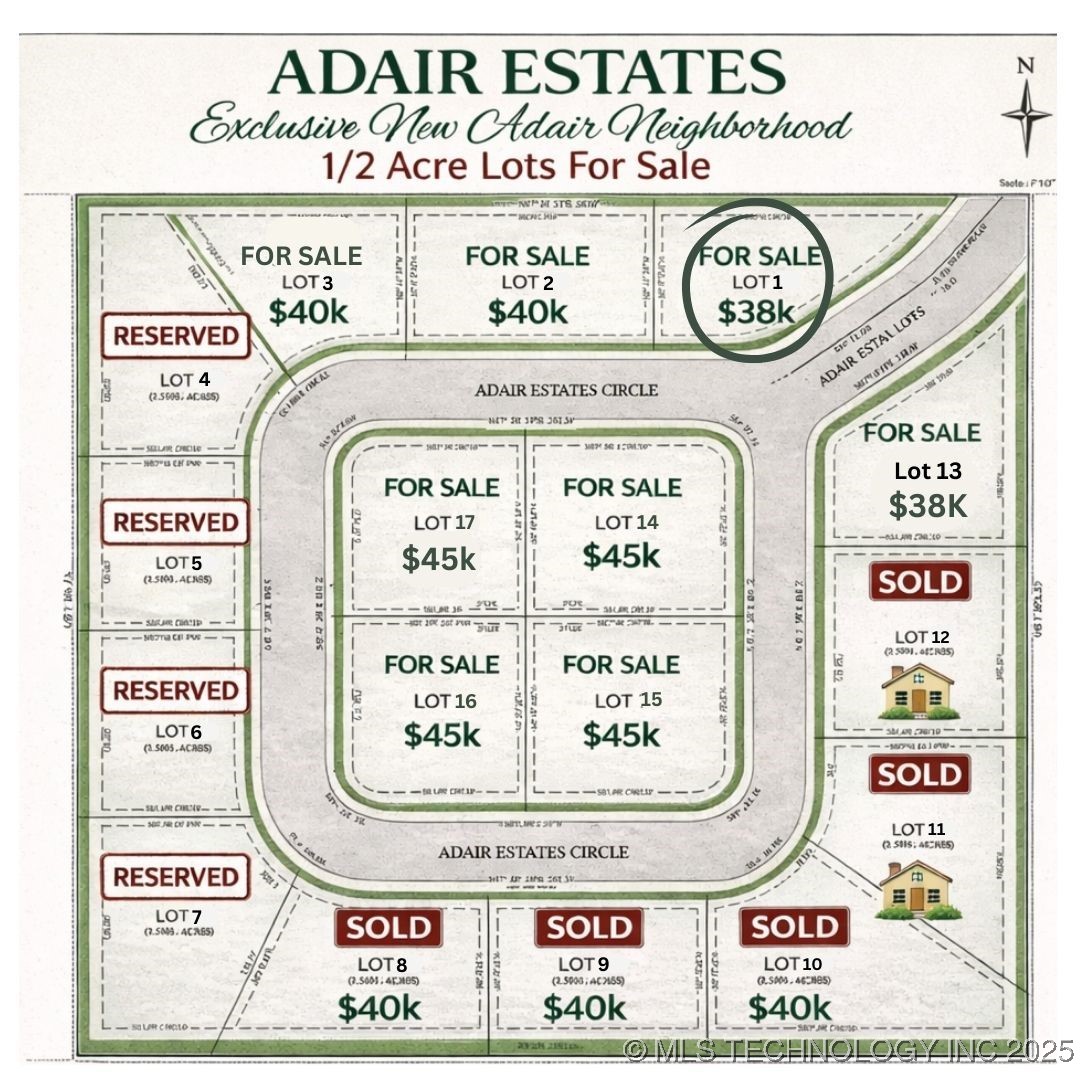538 SE Adair Estates Circle Adair OK 74330