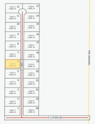 13711 N Luree Lane Tahlequah OK 74464