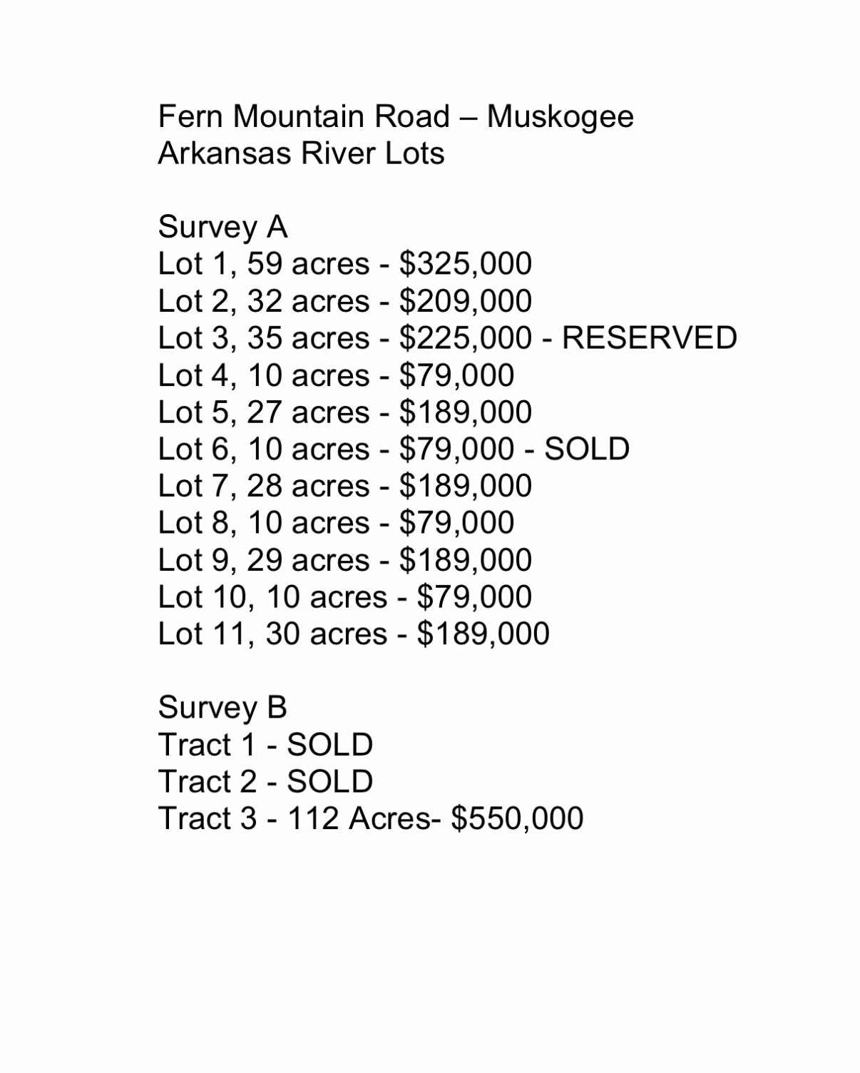 002 W Fern Mountain Road Muskogee OK 74401