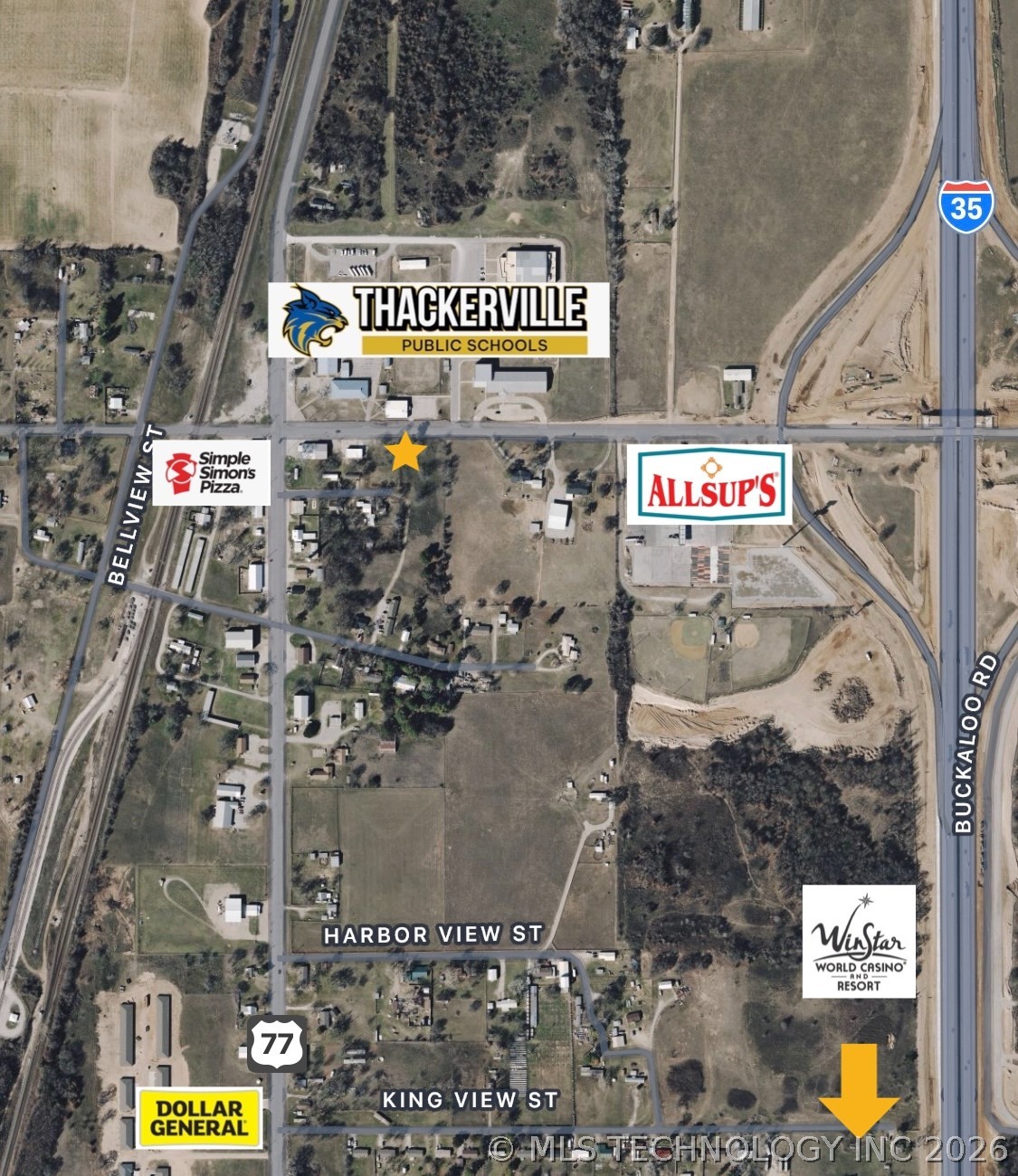 Hide-a-way Road Thackerville OK 73459
