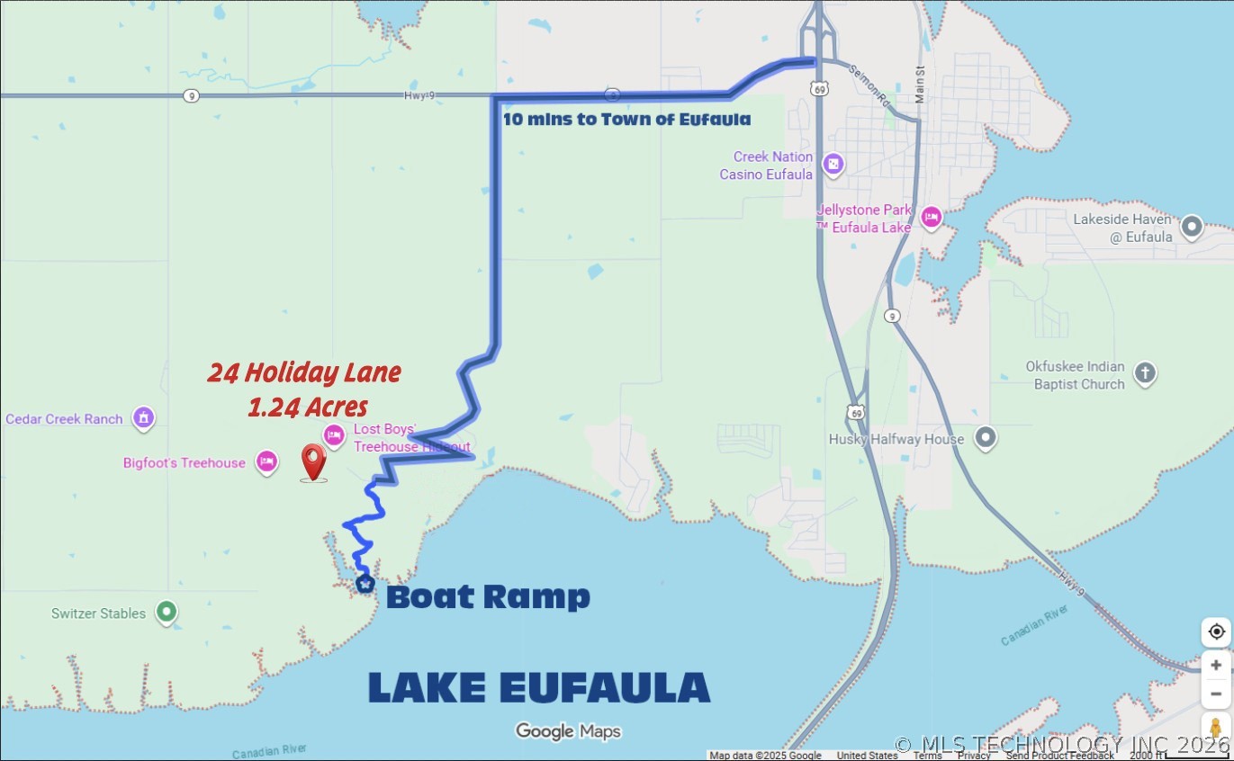 24 Holiday Lane Eufaula OK 74432