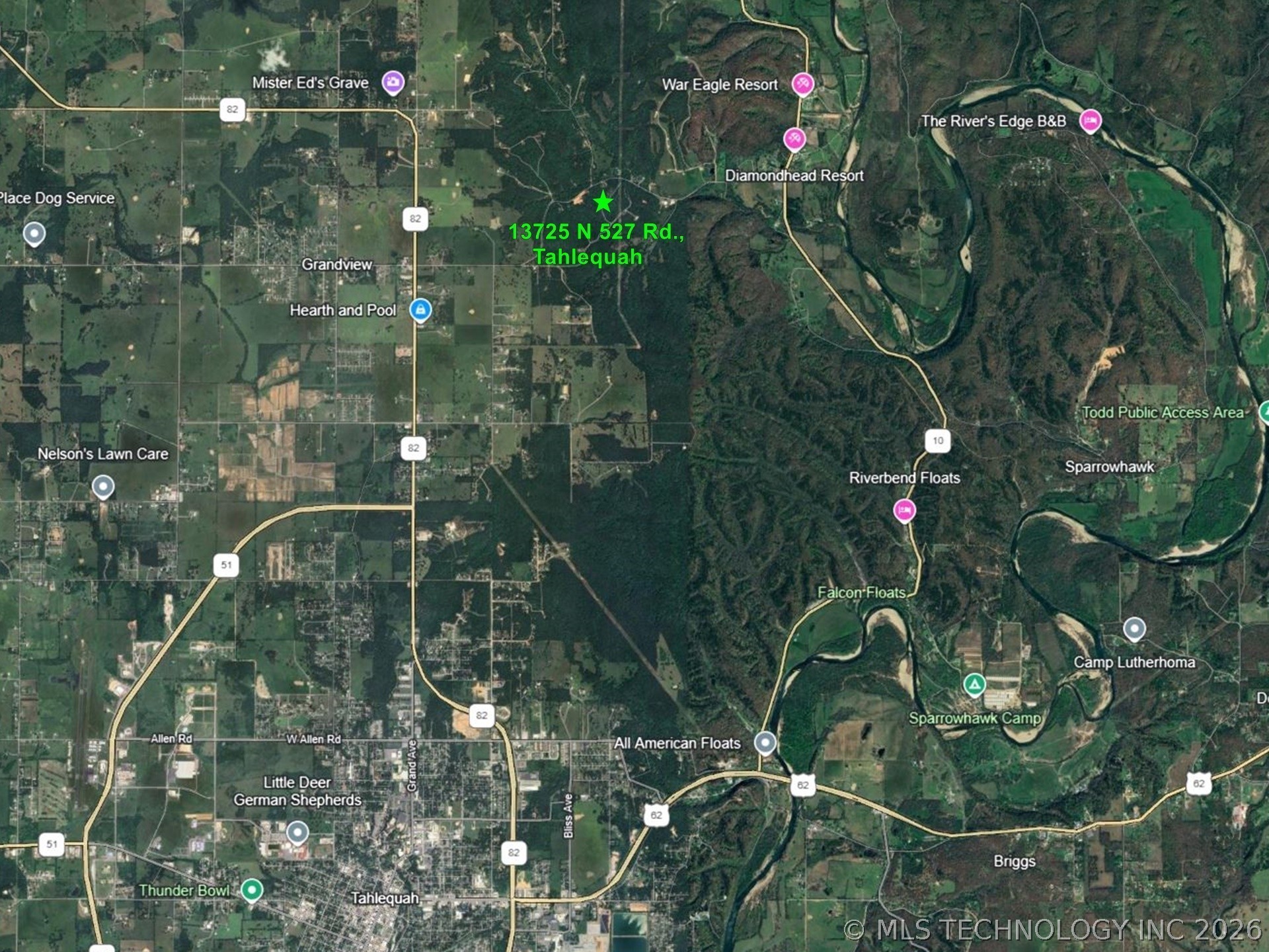 13725 N 527 Road Tahlequah OK 74464