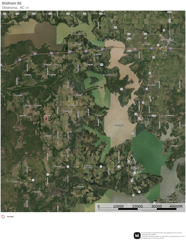 E 1140 Road Eufaula OK 74432