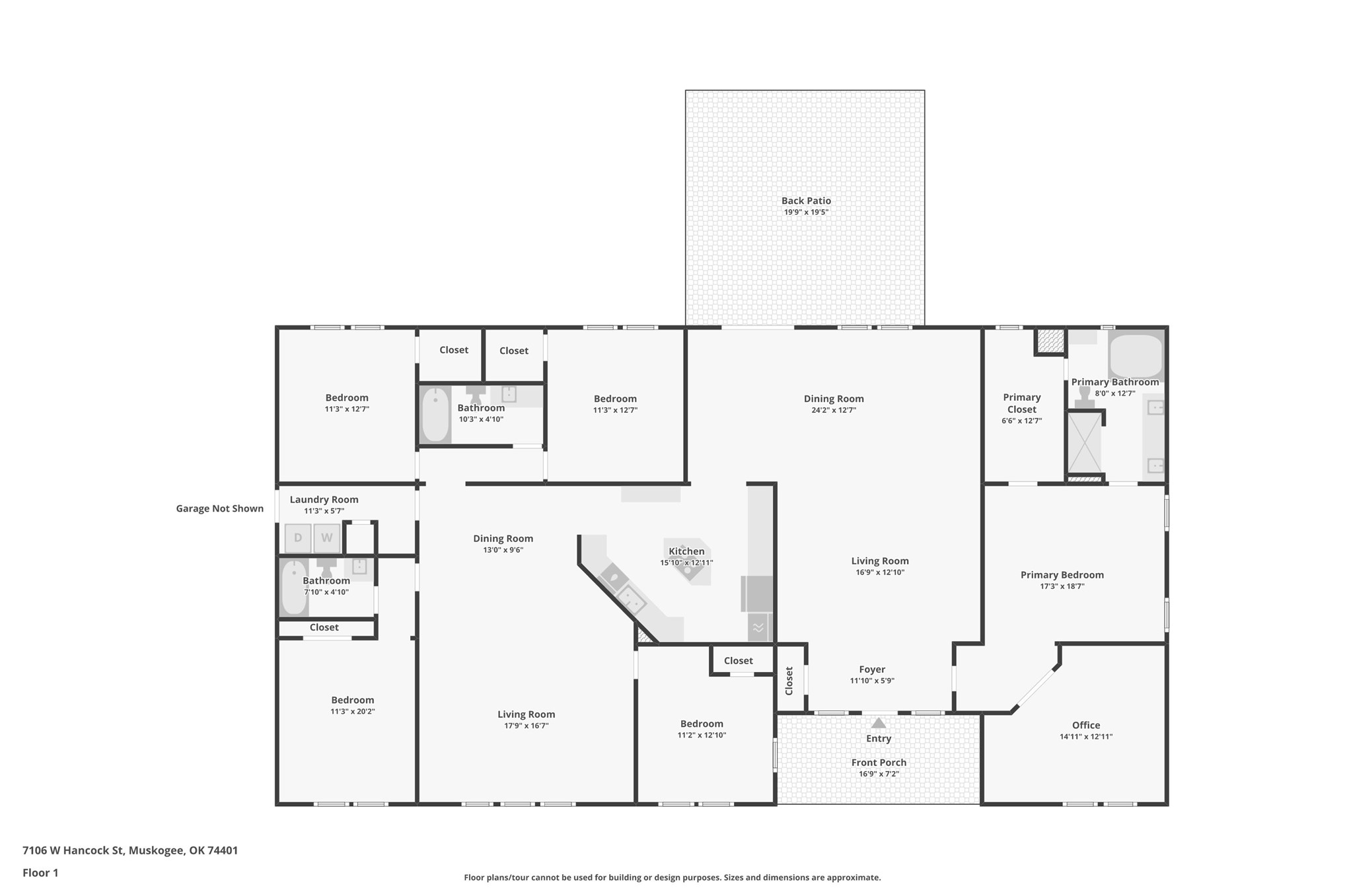 7106 W Hancock Street Muskogee OK 74401
