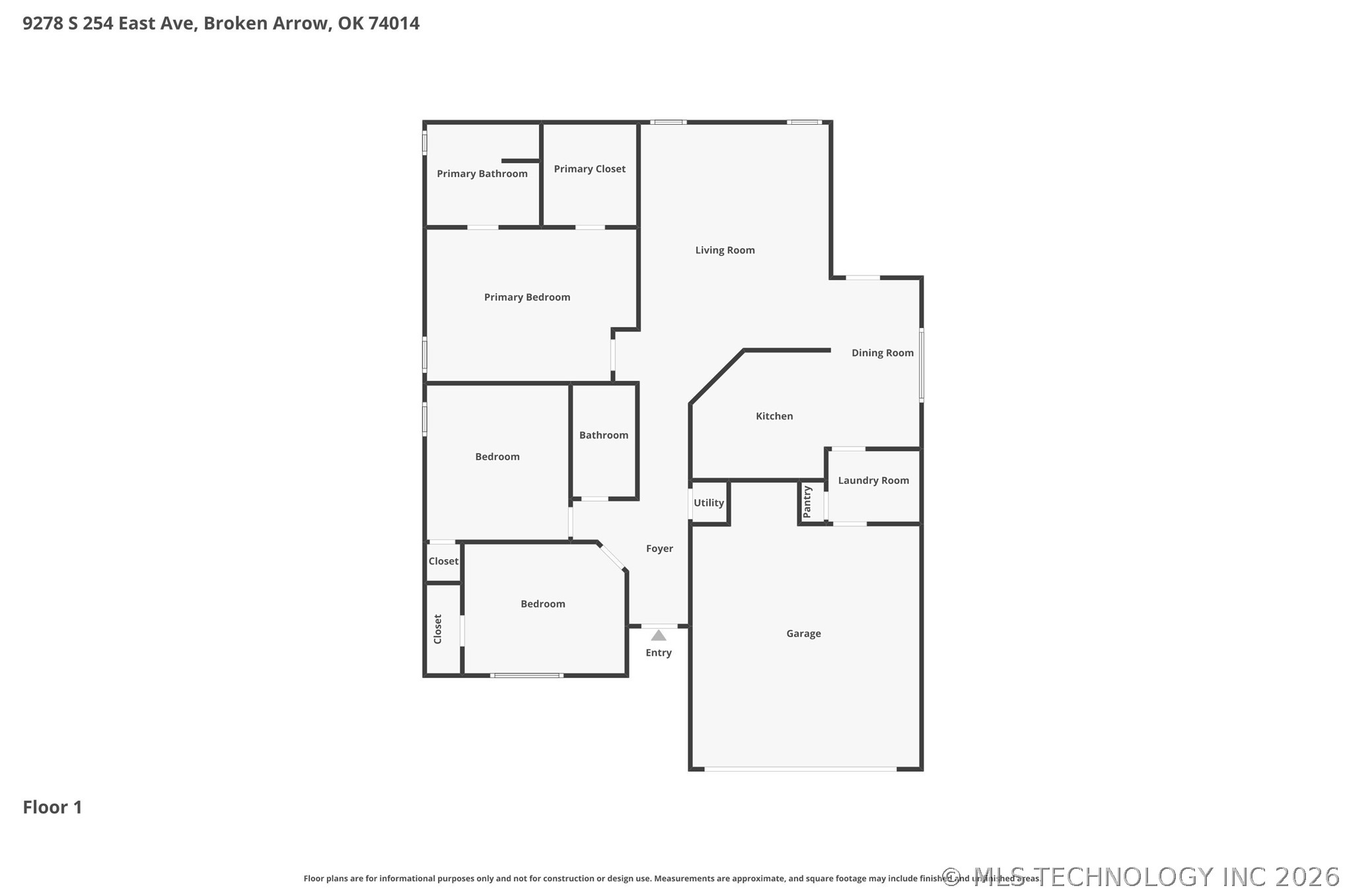 9278 S 254th Eastavenue Broken Arrow OK 74014