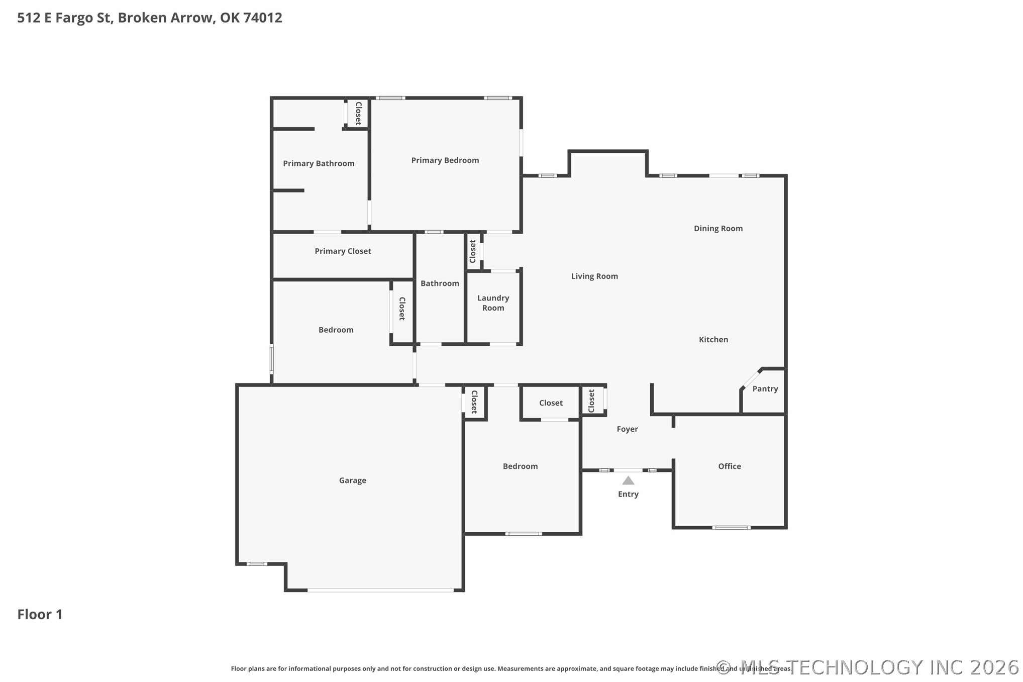 512 E Fargo Street Broken Arrow OK 74012