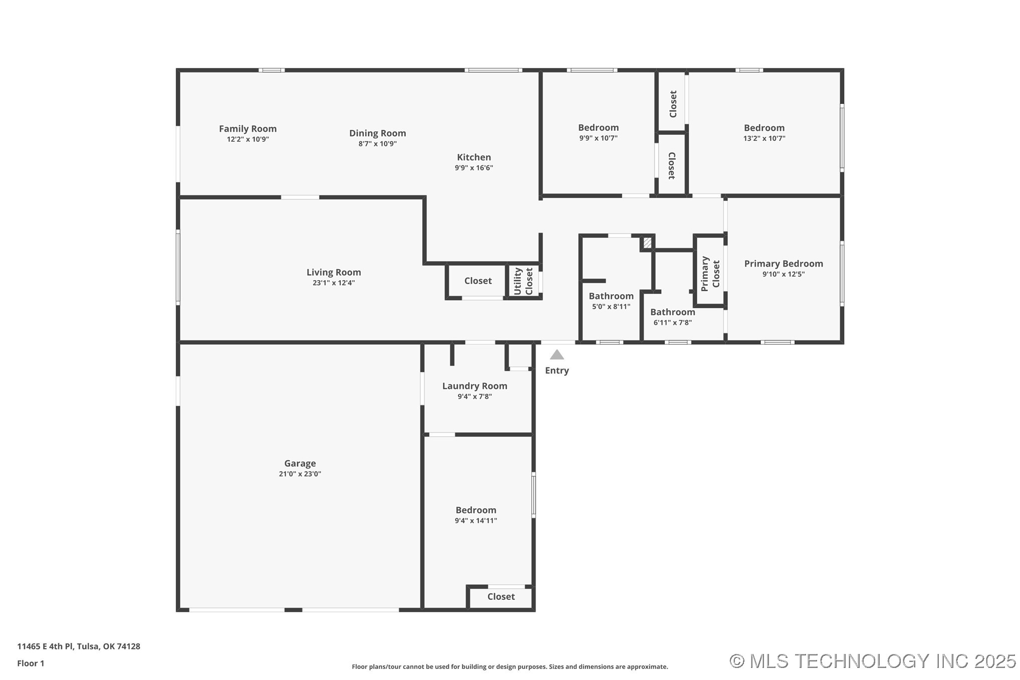11465 E 4th Place Tulsa OK 74128