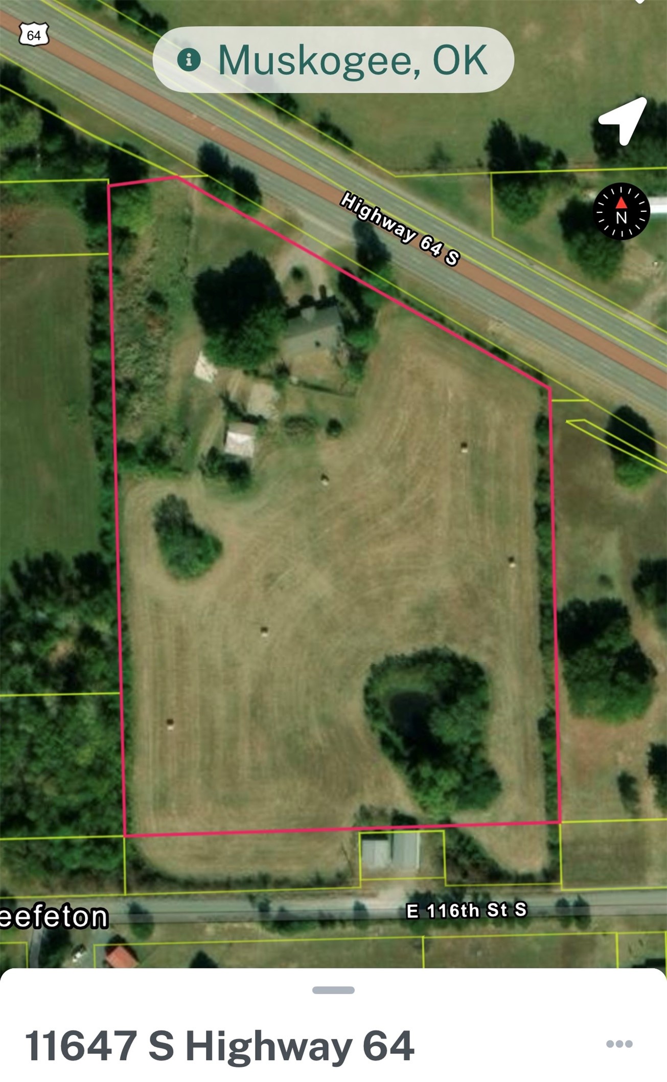 11647 S Highway 64 Muskogee OK 74403