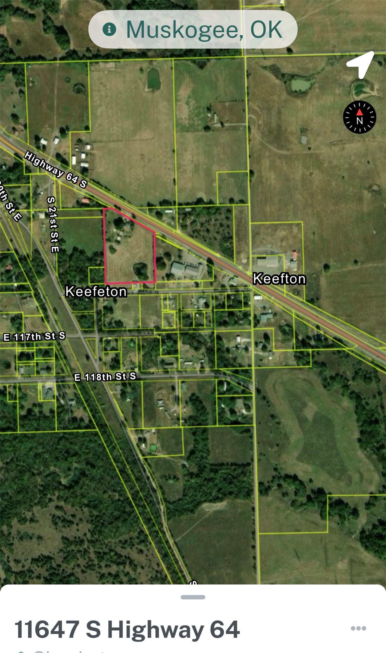 11647 S Highway 64 Muskogee OK 74403