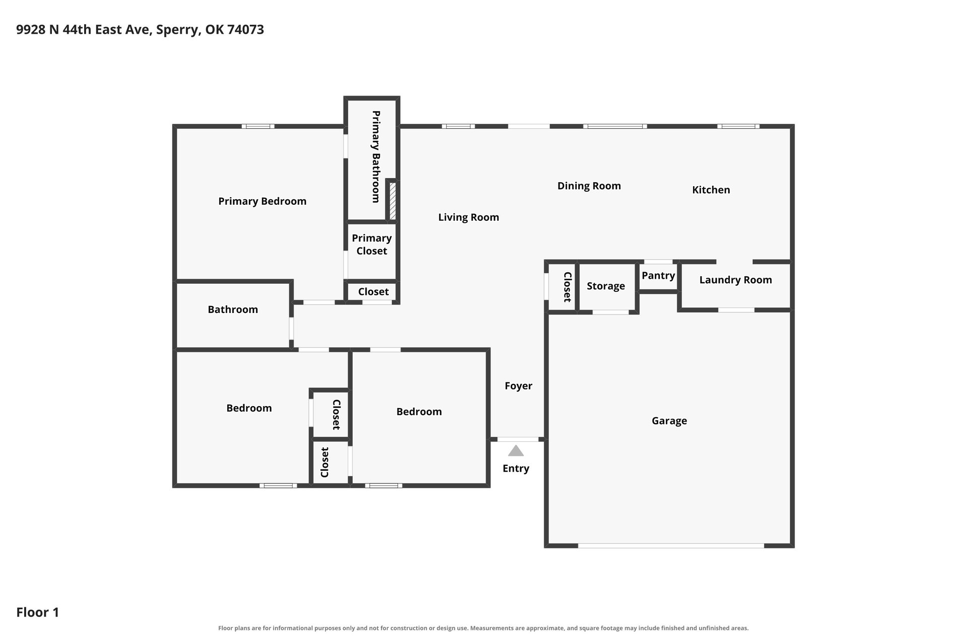 9928 N 44th East Avenue E Sperry OK 74073