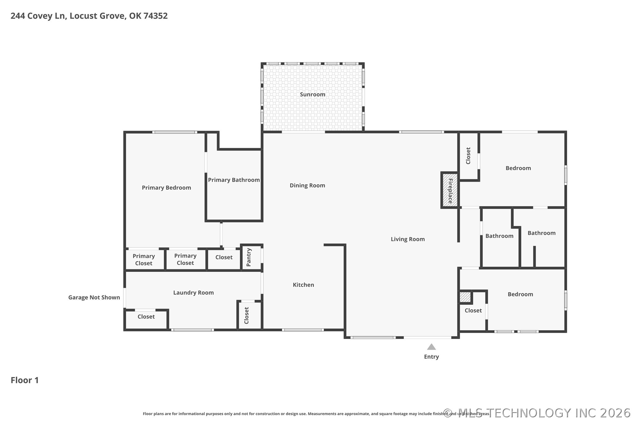 244 Covey Lane Locust Grove OK 74352