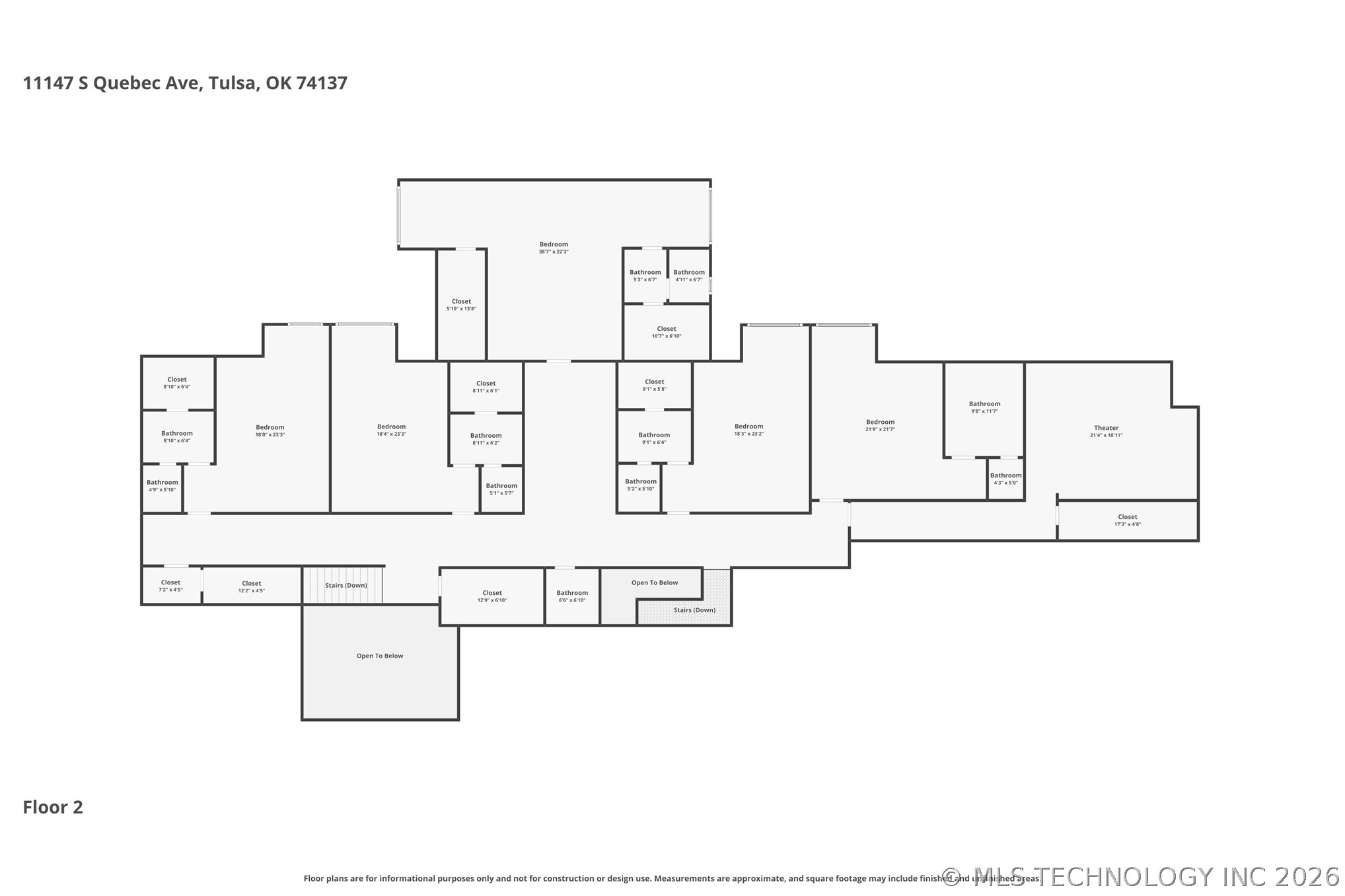 11147 S Quebec Avenue Tulsa OK 74137