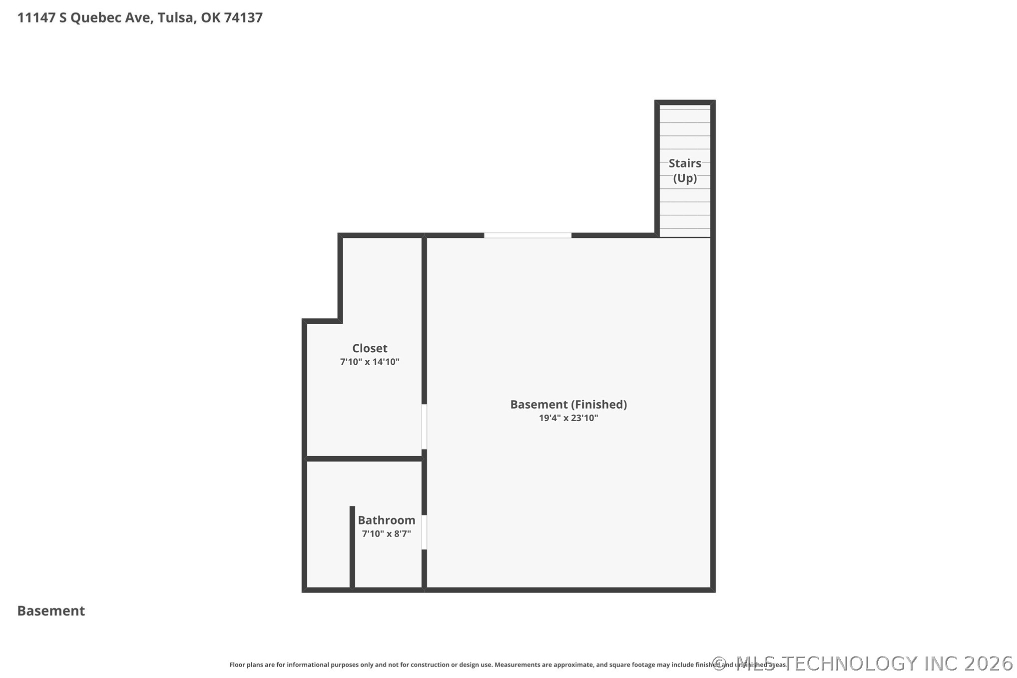 11147 S Quebec Avenue Tulsa OK 74137