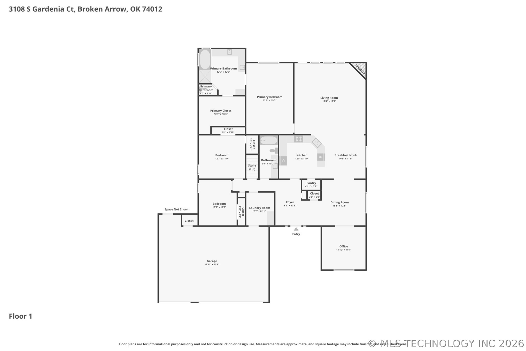 3108 S Gardenia Court Broken Arrow OK 74012