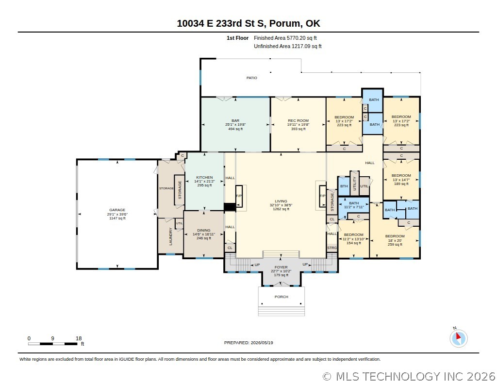 10034 E 233rd S Porum OK 74455