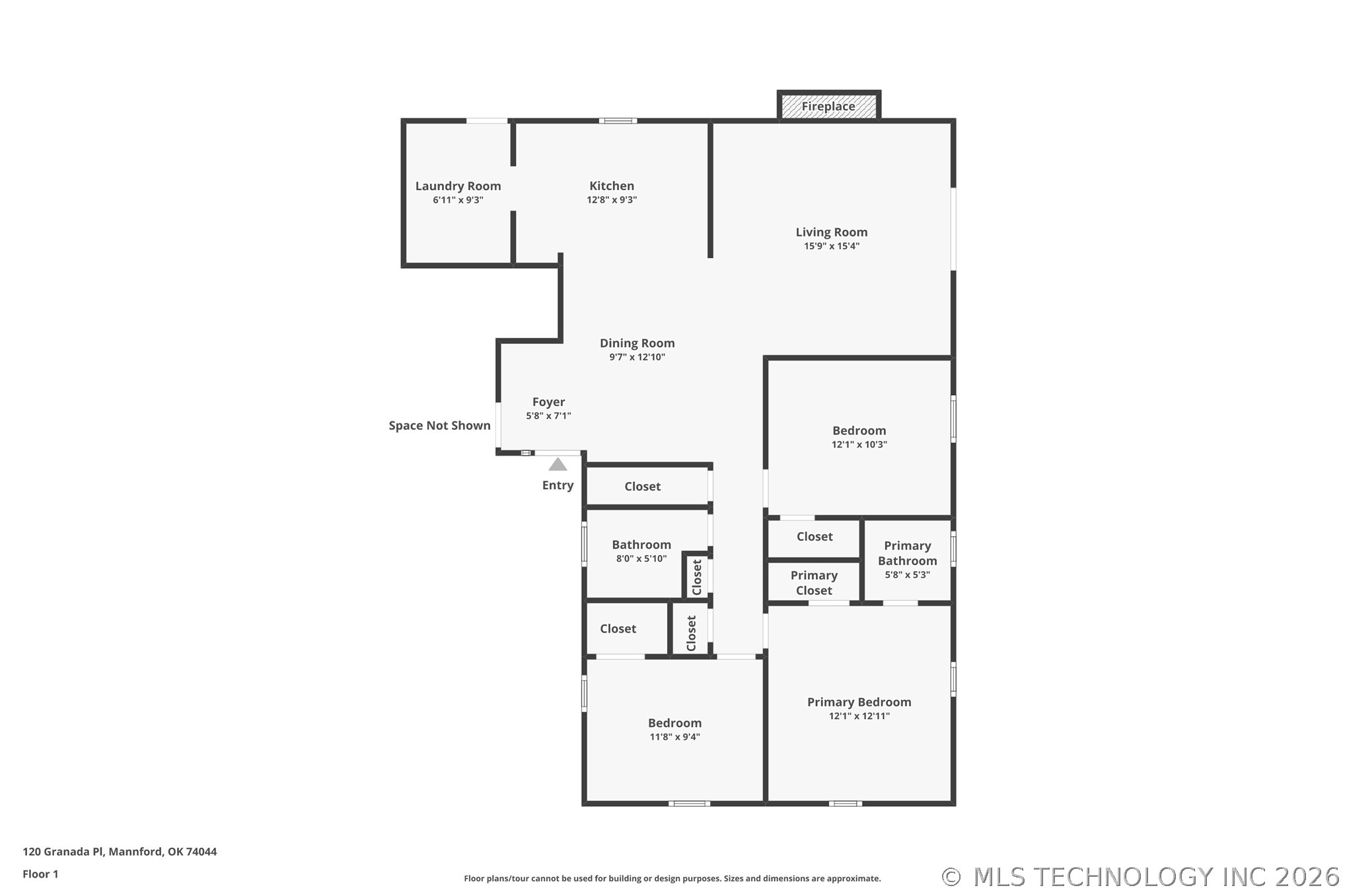 120 Granada Place Mannford OK 74044