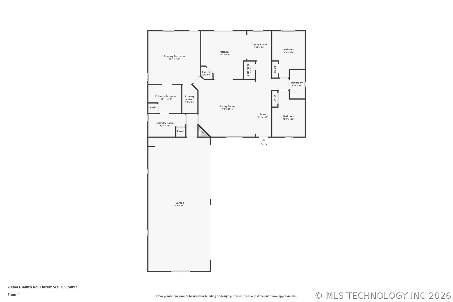20944 E 440 Road Claremore OK 74017
