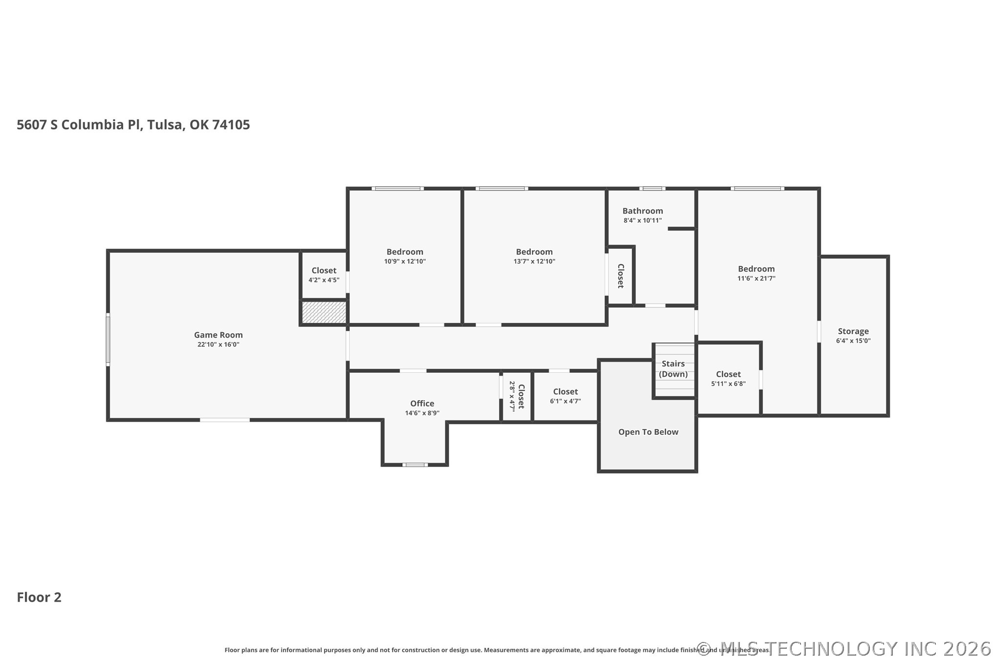 5706 S Columbia Place Tulsa OK 74105