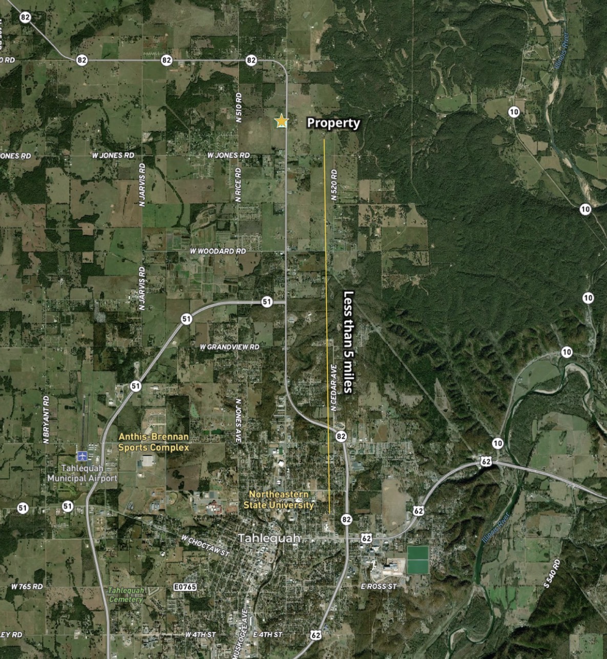 13917 State Highway 82 Tahlequah OK 74464