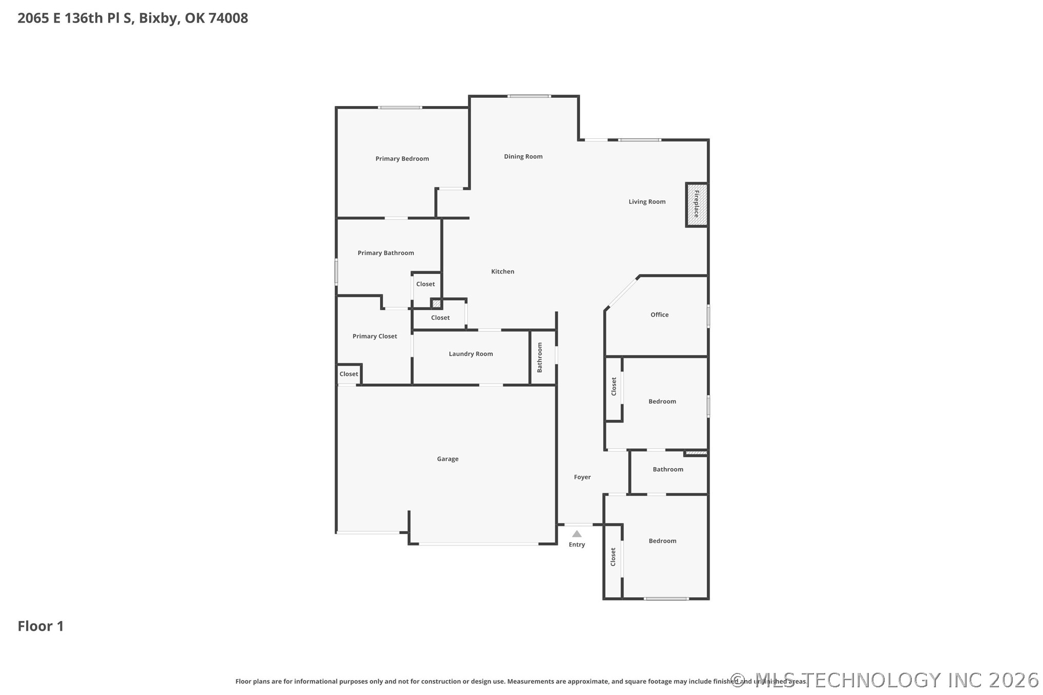 2065 E 136th Place S Bixby OK 74008