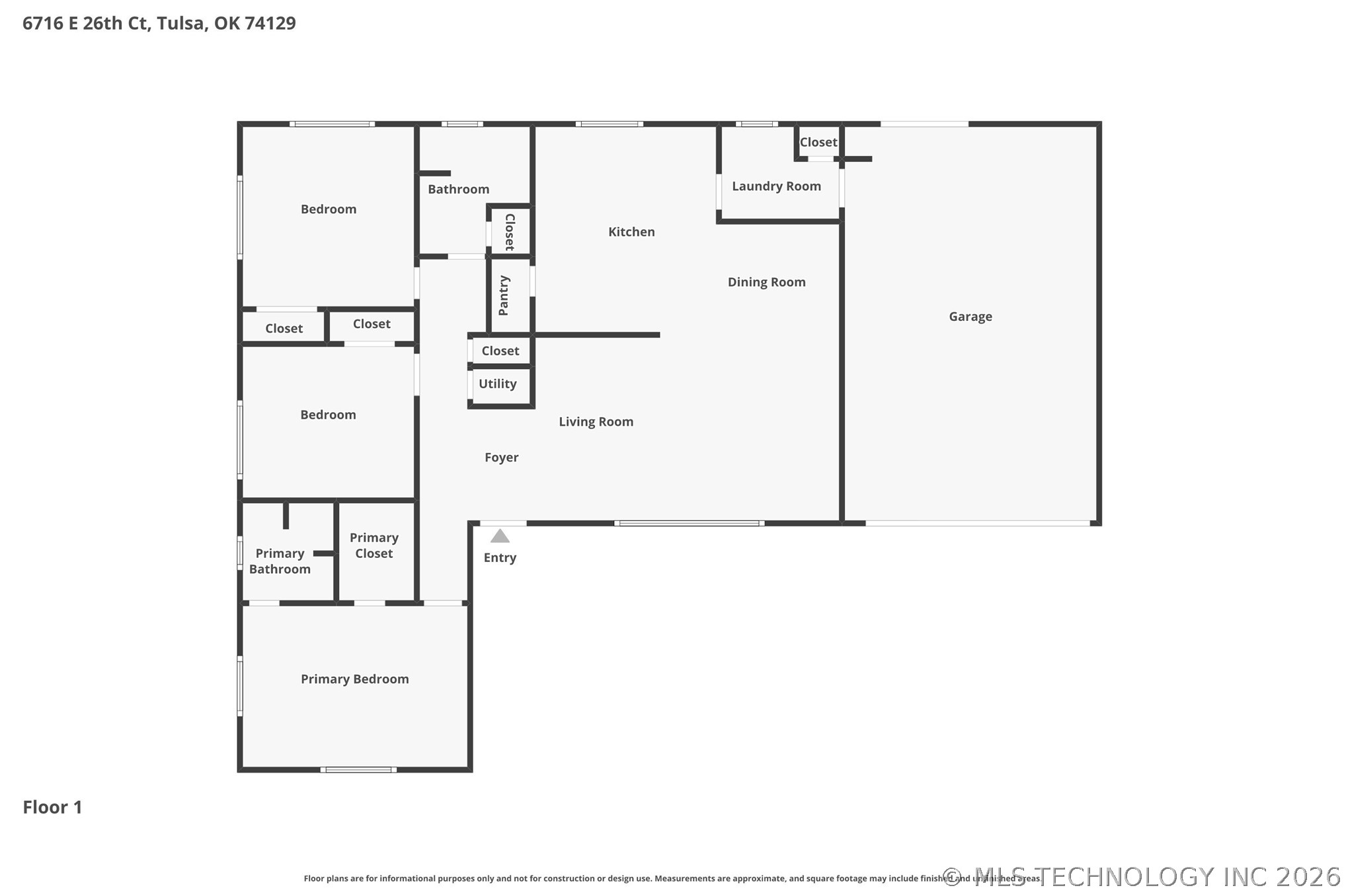 6716 E 26th Avenue Tulsa OK 74129