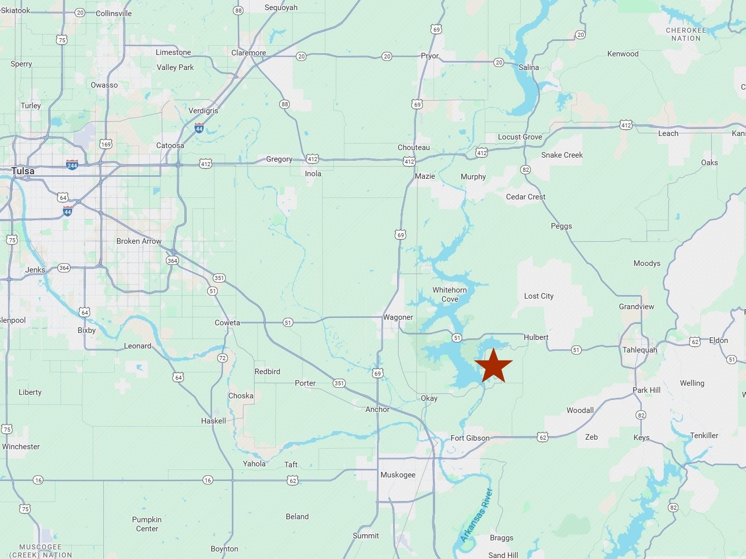 20005 Highway 80 Hulbert OK 74441
