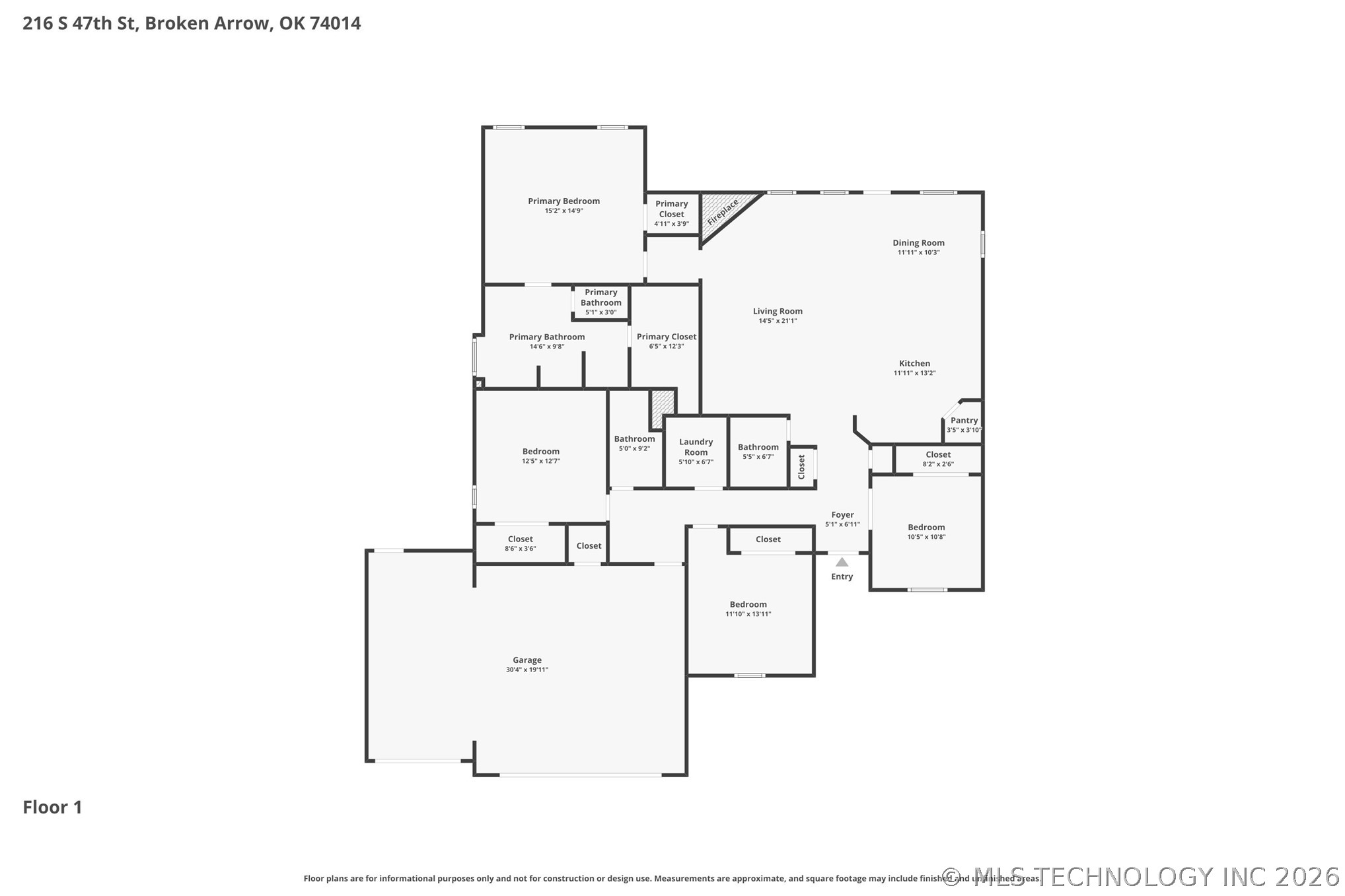 216 S 47th Street Broken Arrow OK 74014